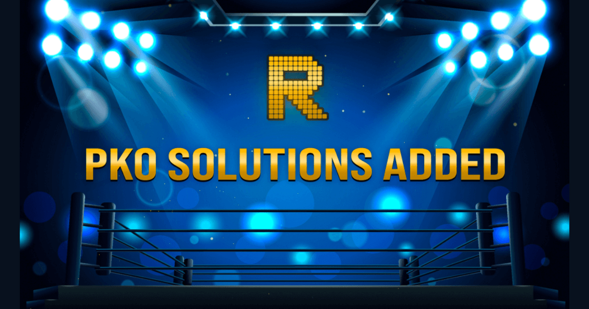 New PKO MTT preflop solutions